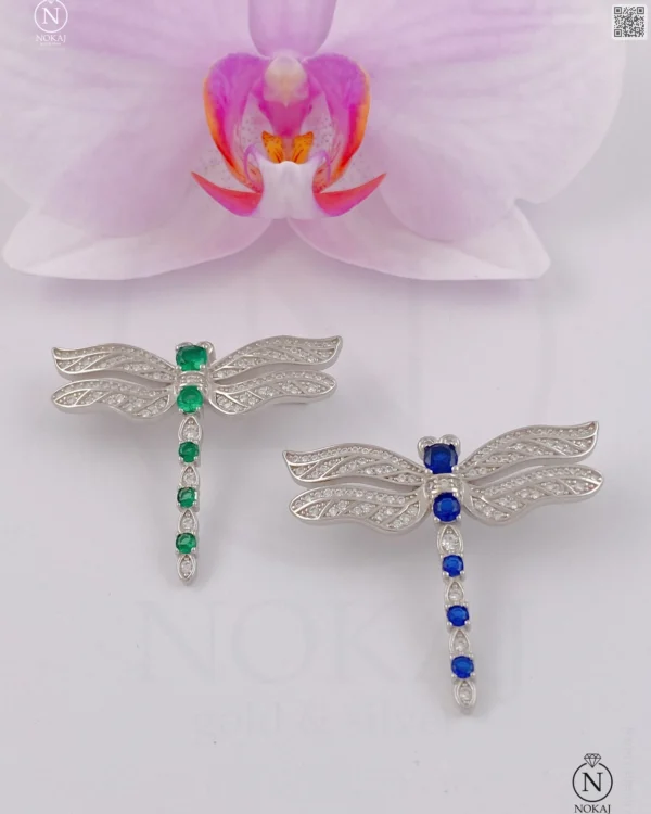 SREBRNI BROŠ S CIRKONIMA - VILIN KONJIC (S260205-140309)