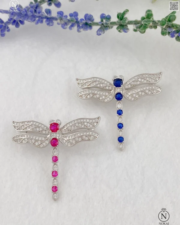 SREBRNI BROŠ S CIRKONIMA - VILIN KONJIC (S260205-140613)