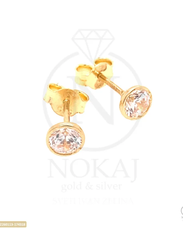 ZLATNE NAUŠNICE S CIRKONOM (Z260113-174318)