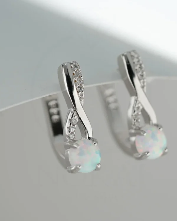 SREBRNE NAUŠNICE S CIRKONIMA (S260302-141558)