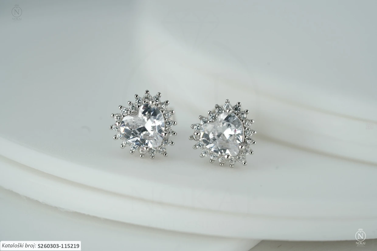 SREBRNE NAUŠNICE - SRCE (S260303-115219)