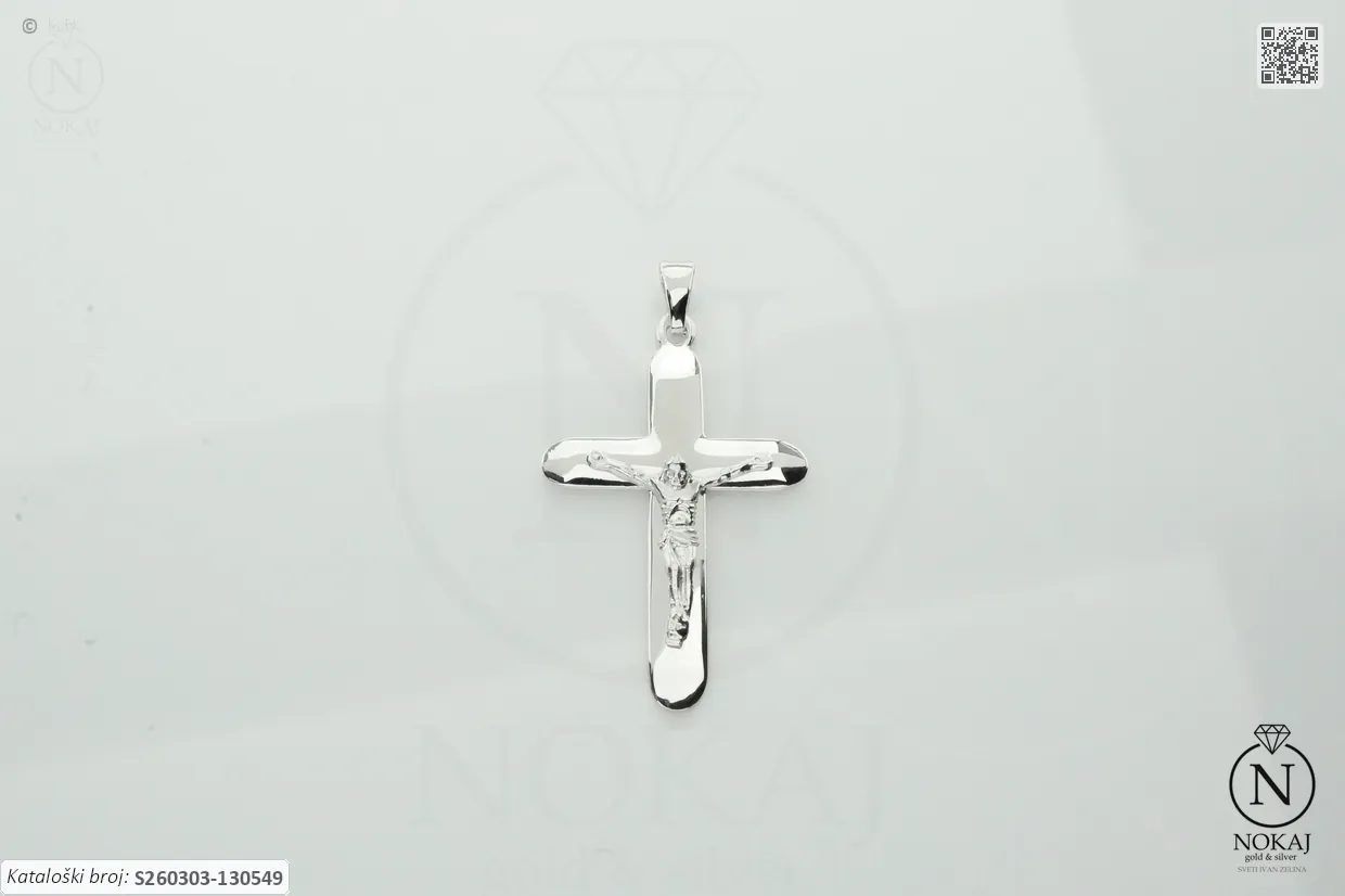 SREBRNI PRIVJESAK - KRIŽ (S260303-130549)