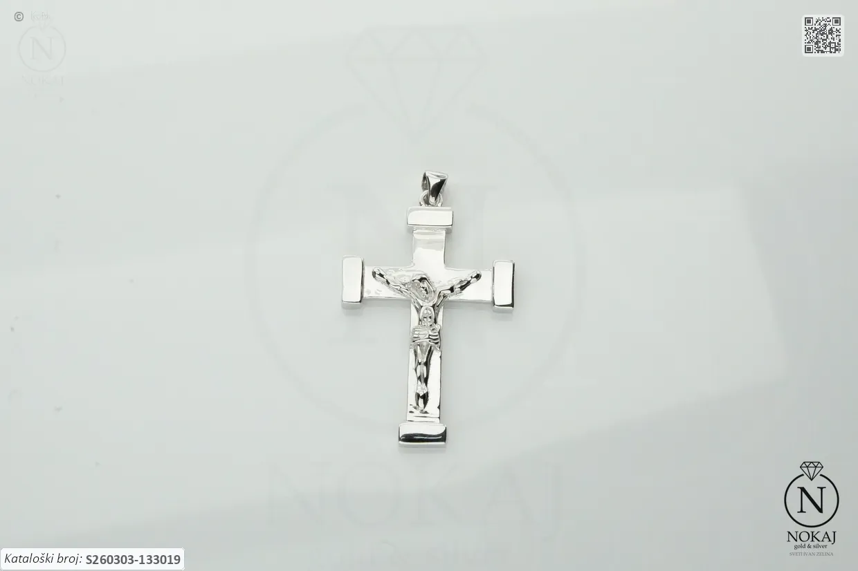 SREBRNI PRIVJESAK - KRIŽ (S260303-133019)