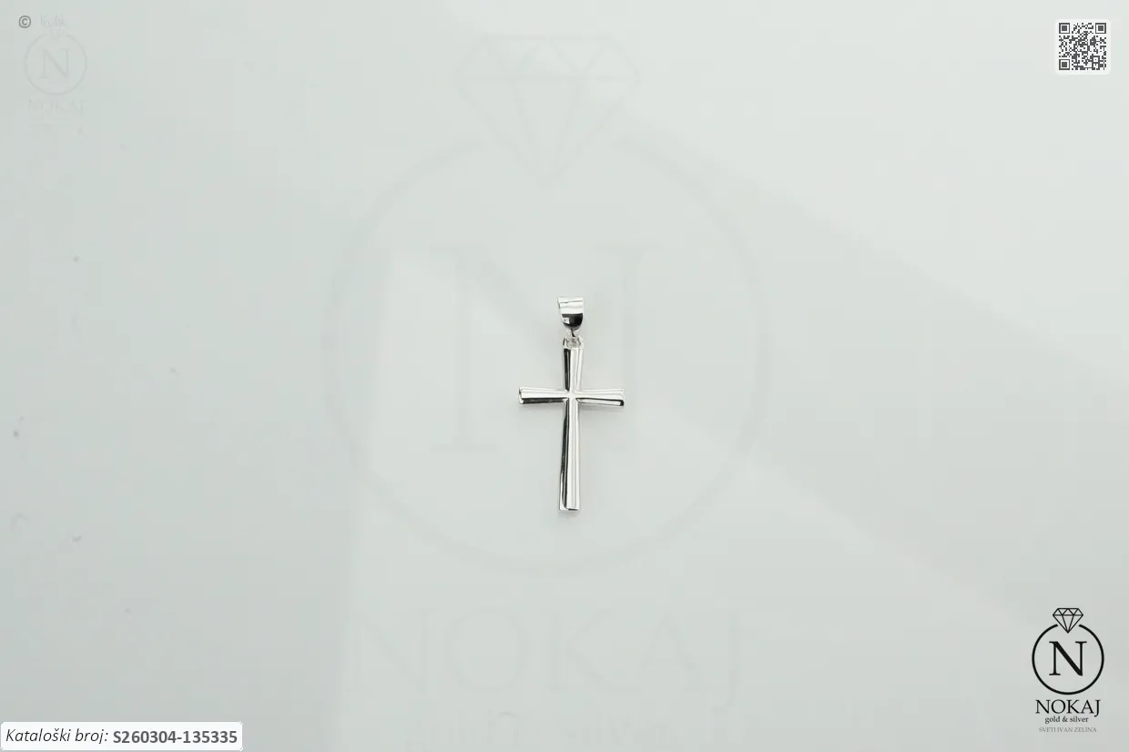 SREBRNI PRIVJESAK - KRIŽ (S260304-135335)
