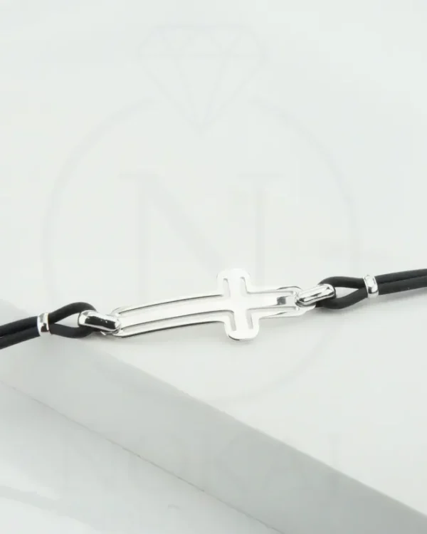 SREBRNA NARUKVICA - KRIŽ (S260306-165132)