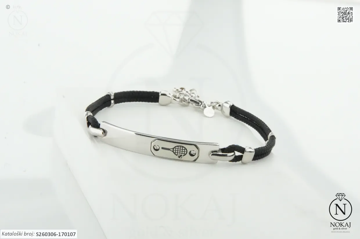 SREBRNA NARUKVICA - TENIS (S260306-170107)