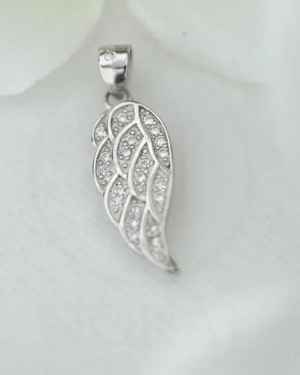 SREBRNI PRIVJESAK S CIRKONIMA - ANĐELOVA KRILA (S260309-124245)