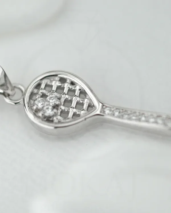 SREBRNI PRIVJESAK S CIRKONIMA - TENIS (S260309-132649)