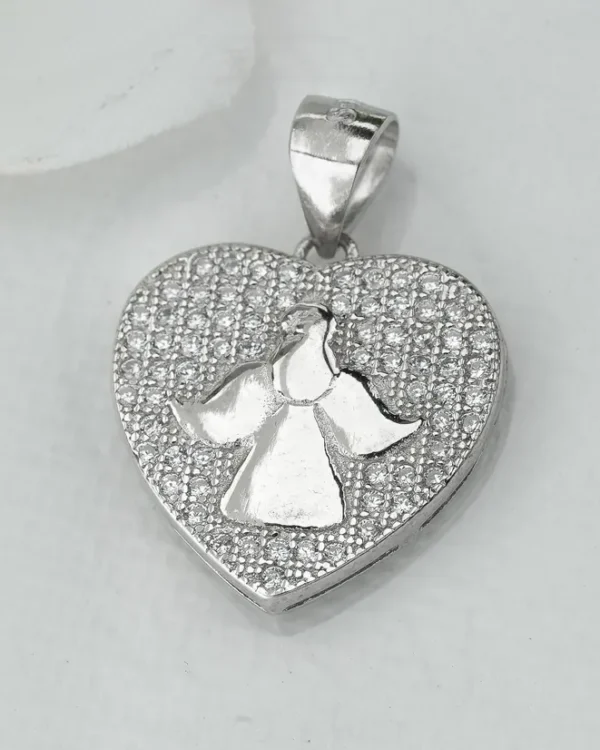 SREBRNI PRIVJESAK S CIRKONIMA - ANĐEO (S260309-154154)