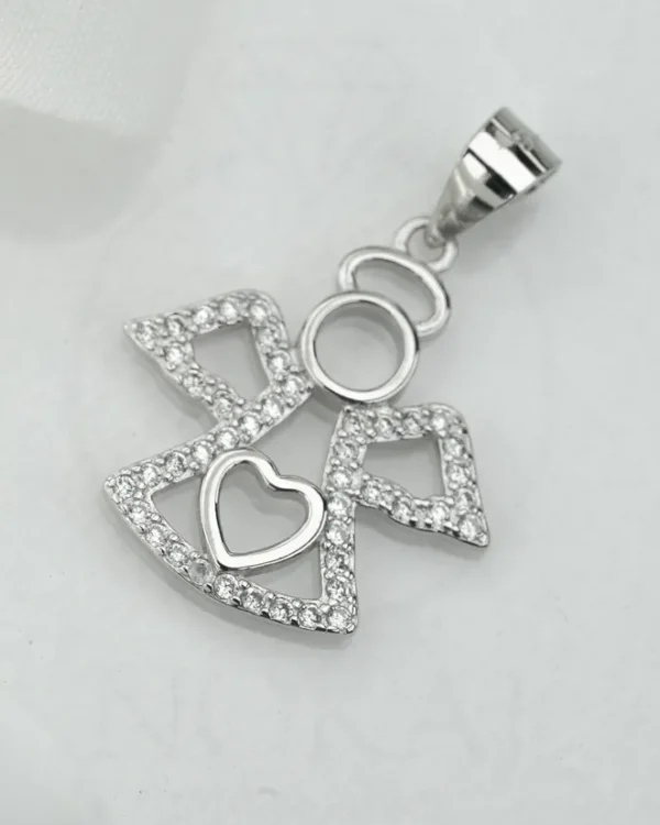 SREBRNI PRIVJESAK S CIRKONIMA - ANĐEO (S260309-154256)