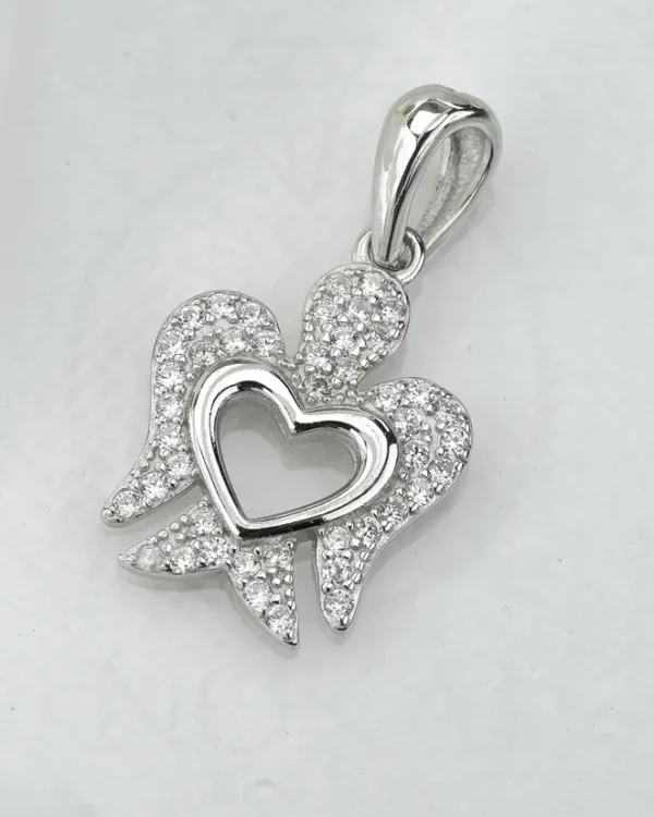 SREBRNI PRIVJESAK S CIRKONIMA - ANĐEO (S260309-154642)