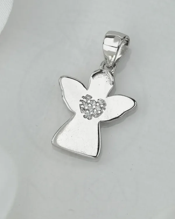 SREBRNI PRIVJESAK S CIRKONIMA - ANĐEO (S260309-155047)