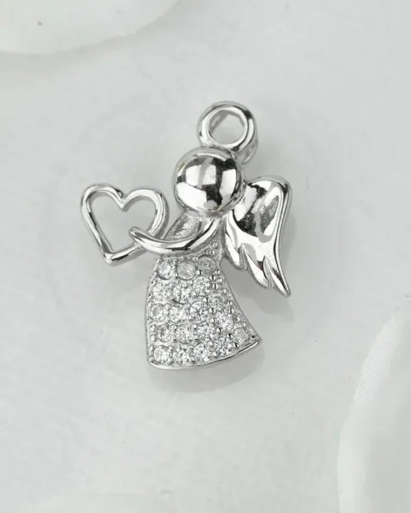 SREBRNI PRIVJESAK S CIRKONIMA - ANĐEO (S260309-155823)