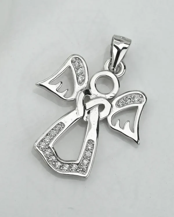 SREBRNI PRIVJESAK S CIRKONIMA - ANĐEO (S260309-160147)