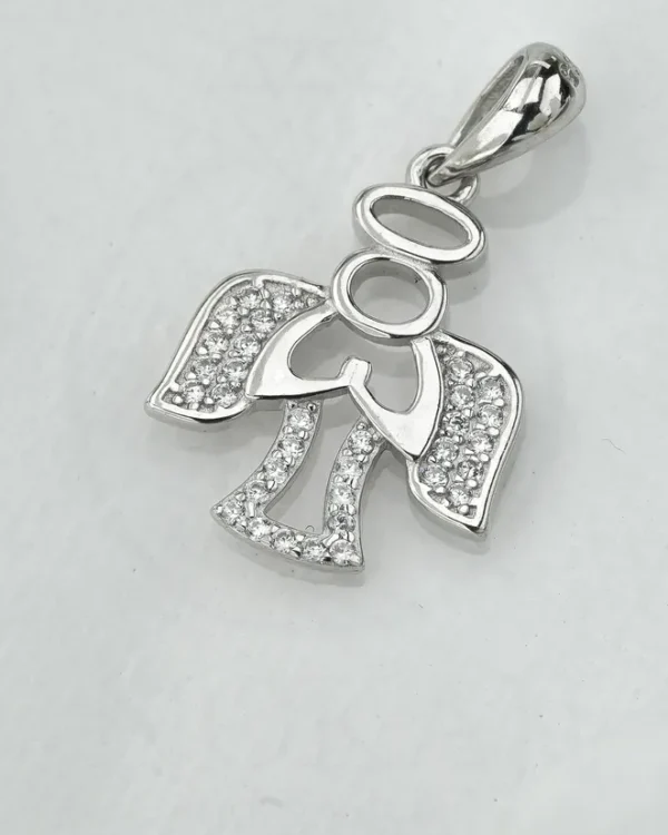 SREBRNI PRIVJESAK S CIRKONIMA - ANĐEO (S260309-160417)