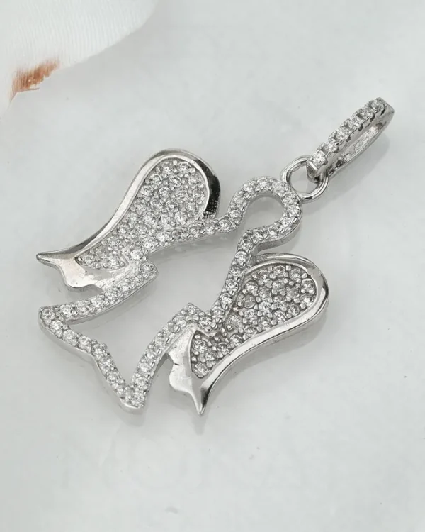 SREBRNI PRIVJESAK S CIRKONIMA - ANĐEO (S260309-160906)