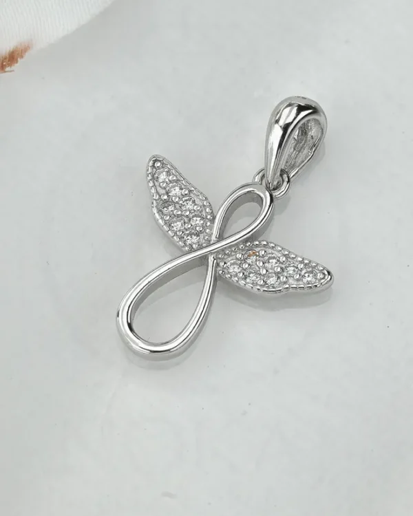 SREBRNI PRIVJESAK S CIRKONIMA - ANĐEO (S260309-160948)