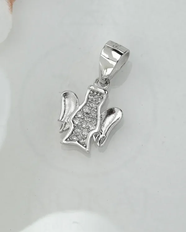 SREBRNI PRIVJESAK S CIRKONIMA - ANĐEO (S260309-161128)