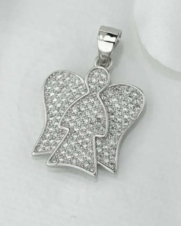 SREBRNI PRIVJESAK S CIRKONIMA - ANĐEO (S260309-161238)