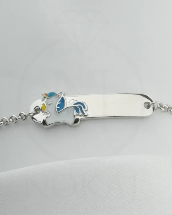 SREBRNA DJEČJA NARUKVICA - KONJ (S260312-164213)