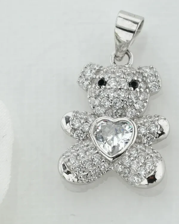 SREBRNI PRIVJESAK S CIRKONIMA - MEDO (S260317-125042)