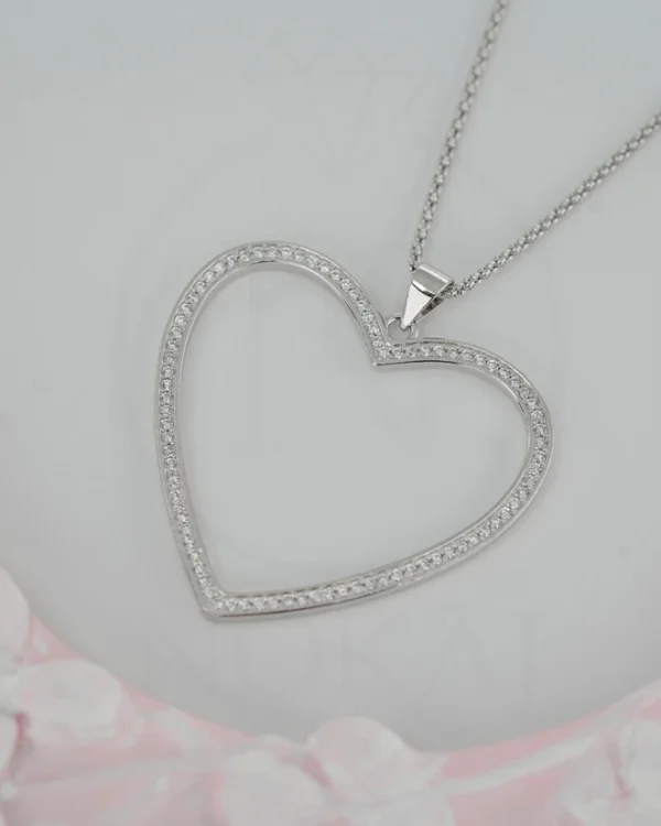 SREBRNA OGRLICA S CIRKONIMA - SRCE (S260317-133913)