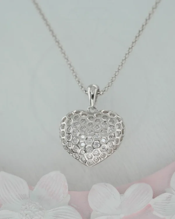 SREBRNA OGRLICA S CIRKONIMA - SRCE (S260317-135210)