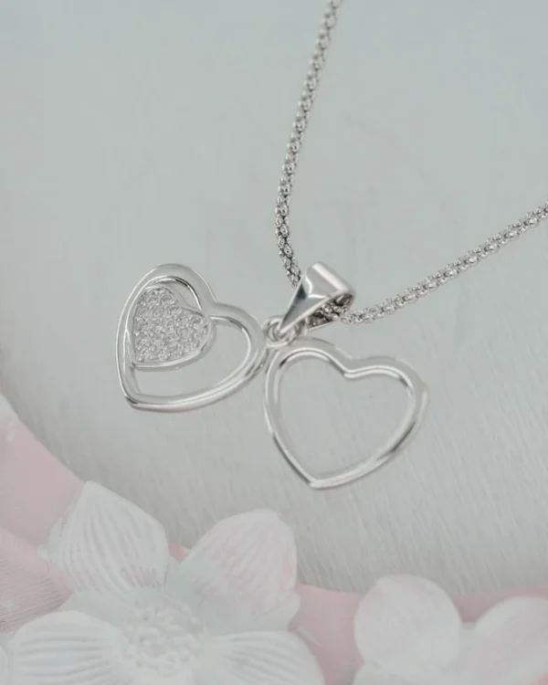 SREBRNA OGRLICA S CIRKONIMA - SRCE (S260317-135458)