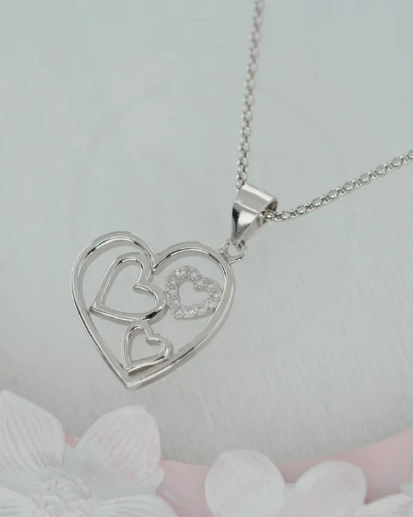 SREBRNA OGRLICA S CIRKONIMA - SRCE (S260317-135933)