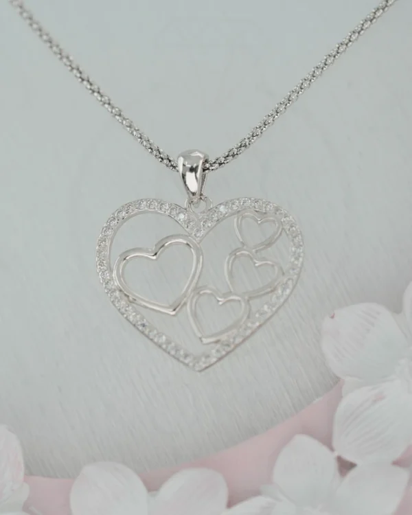 SREBRNA OGRLICA S CIRKONIMA - SRCE (S260317-140446)