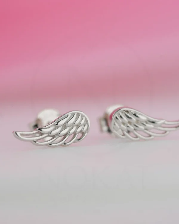 SREBRNE NAUŠNICE S CIRKONIMA - ANĐELOVA KRILA (S260318-111502)