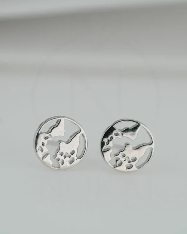 SREBRNE NAUŠNICE - WORLD (S260318-120224)