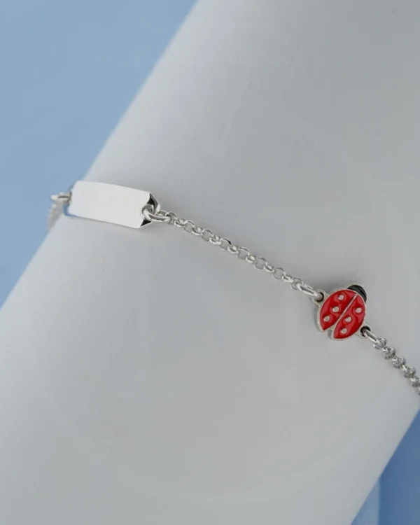 SREBRNA DJEČJA NARUKVICA - BUBAMARA (S260318-131343)