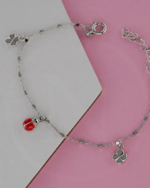 SREBRNA DJEČJA NARUKVICA - BUBAMARA (S260318-133333)