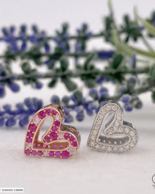 SREBRNI PRIVJESAK S CIRKONIMA - SRCE (S260320-130008)