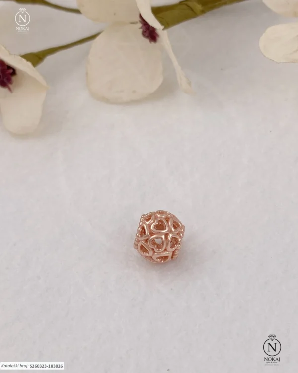 SREBRNI PRIVJESAK S CIRKONIMA - SRCE (S260323-183826)