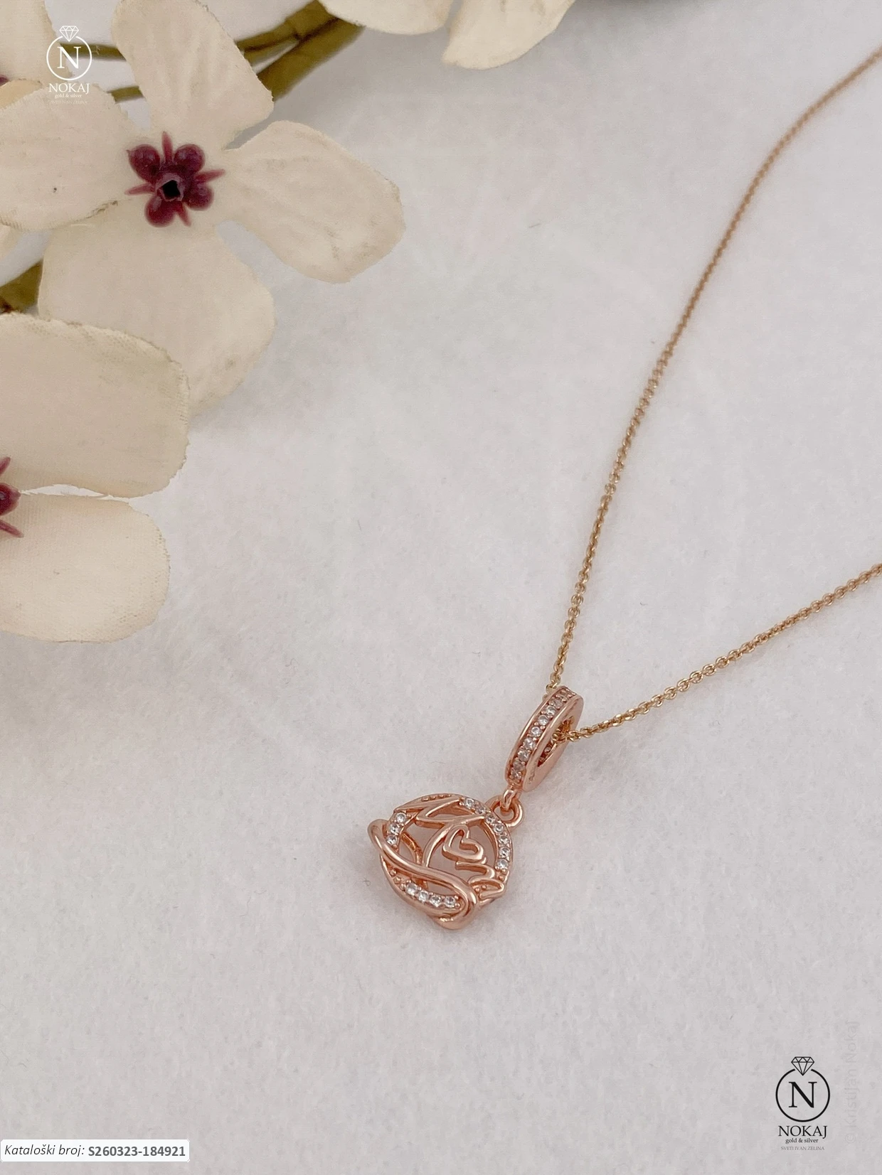 SREBRNA OGRLICA S CIRKONOM - SRCE (S260323-184921)