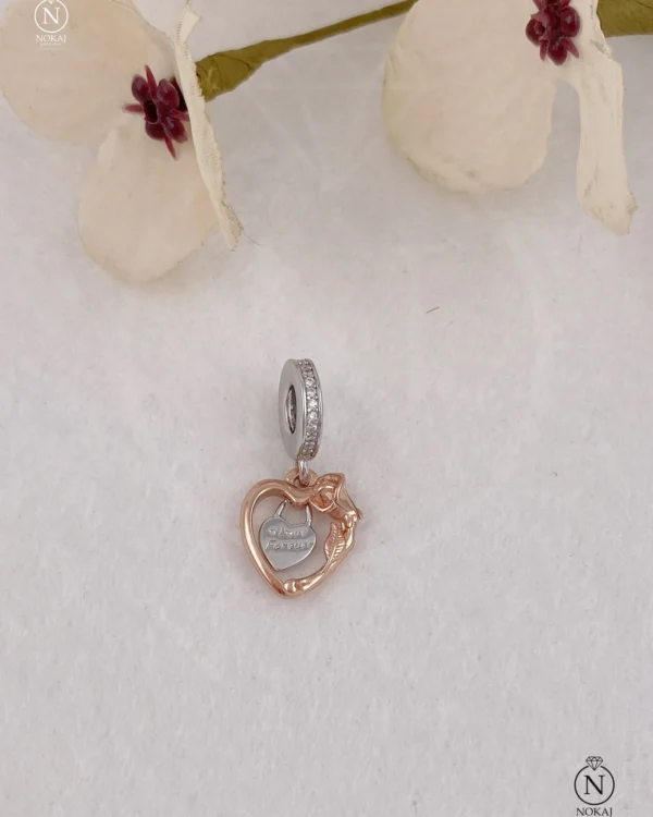 SREBRNI PRIVJESAK S CIRKONIMA - SRCE (S260323-185110)