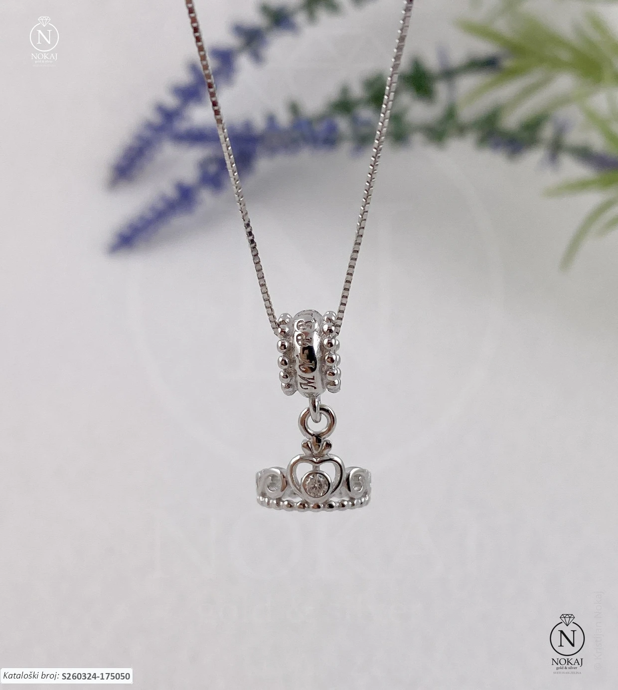 SREBRNA OGRLICA S CIRKONOM - SRCE (S260324-175050)