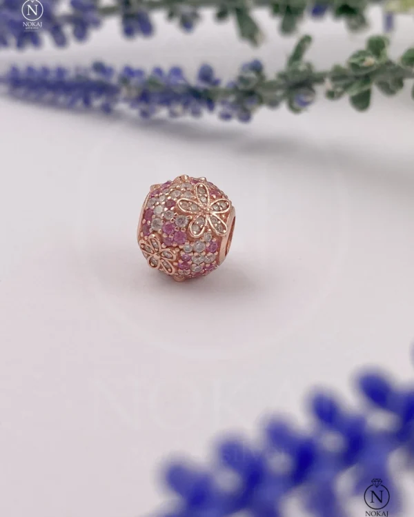 SREBRNI PRIVJESAK S CIRKONIMA - CVIJET (S260325-171749)