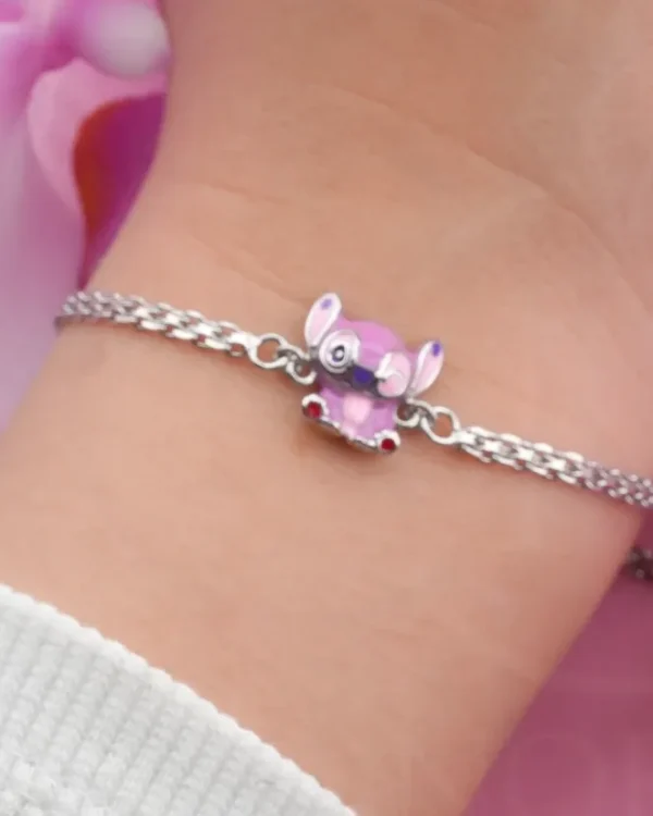 SREBRNA DJEČJA NARUKVICA - STILIZIRANI MOTIV (S260327-162931)