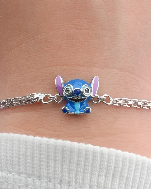 SREBRNA DJEČJA NARUKVICA - STILIZIRANI MOTIV (S260327-163138)