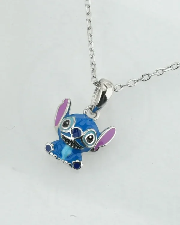 SREBRNA DJEČJA OGRLICA - STILIZIRANI MOTIV (S260327-164542)