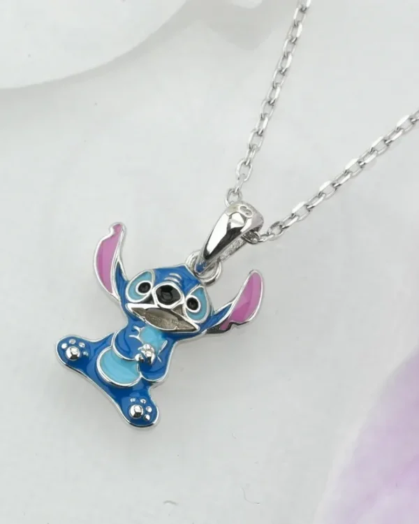 SREBRNA DJEČJA OGRLICA - STILIZIRANI MOTIV (S260327-164648)