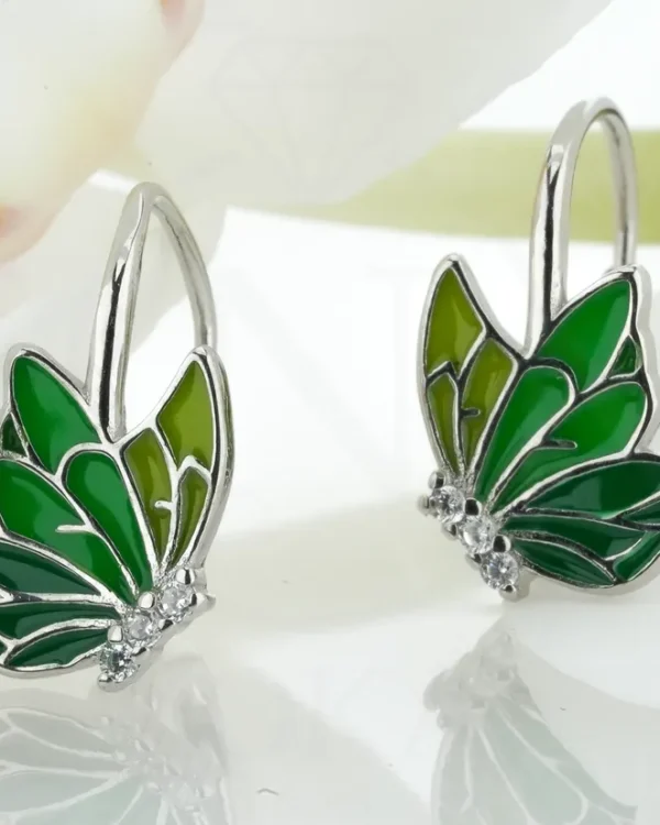 SREBRNE DJEČJE NAUŠNICE - LEPTIR (S260331-124609)