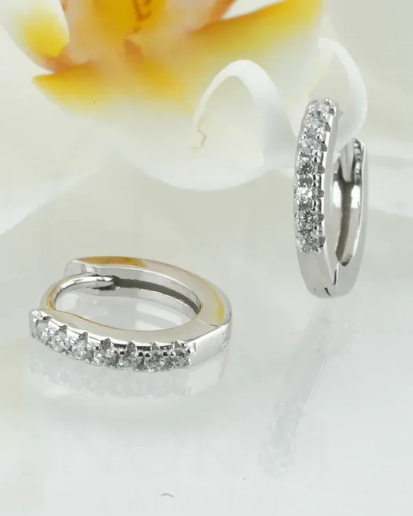 SREBRNE NAUŠNICE S CIRKONIMA (S260331-140604)