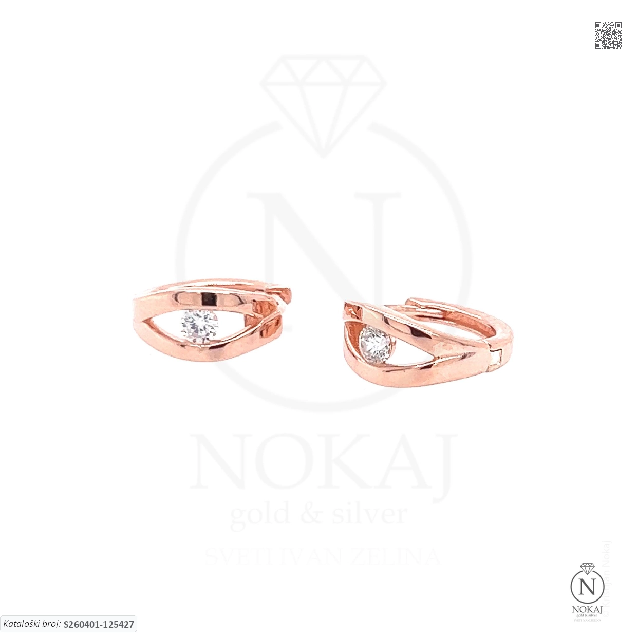 SREBRNE NAUŠNICE S CIRKONOM (S260401-125427)