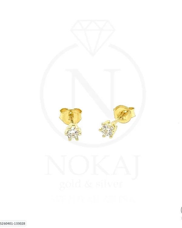 SREBRNE NAUŠNICE S CIRKONOM (S260401-133028)