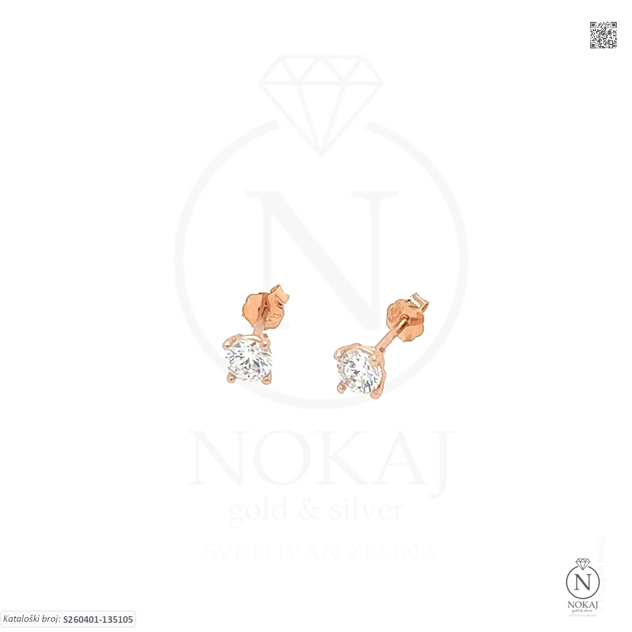 SREBRNE NAUŠNICE S CIRKONOM (S260401-135105)