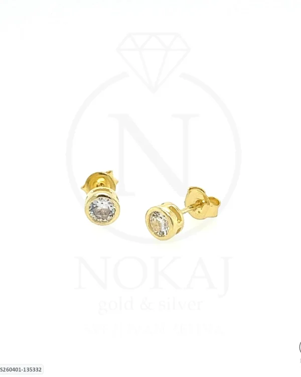 SREBRNE NAUŠNICE S CIRKONOM (S260401-135332)